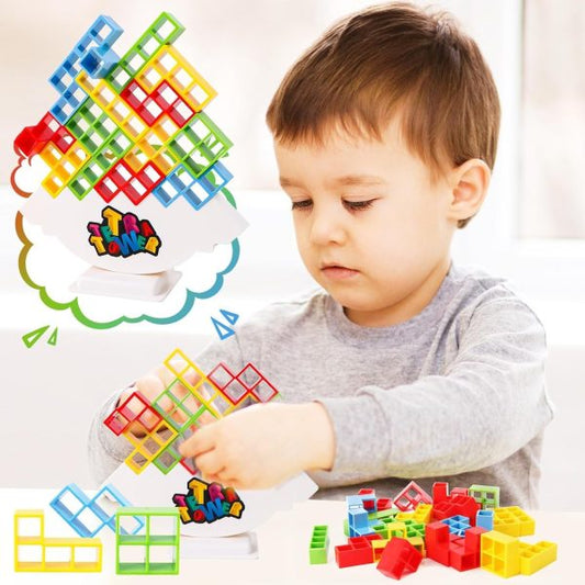 Tetra Tower Balance Game | Brain-Building Puzzle for Kids & Family